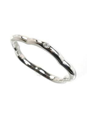 Chanel Ring 18K White Gold With Diamond #287795C11B